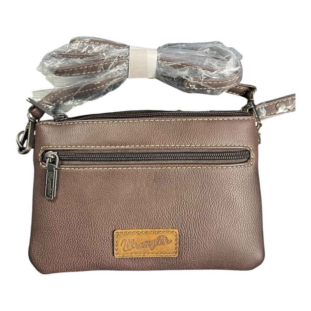 Wrangler Brown Crossbody Bag - Brand New